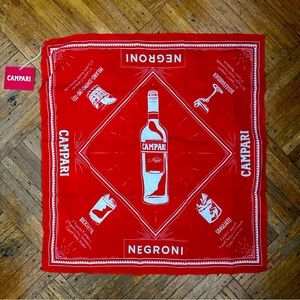 New! Campari Negroni Bandana